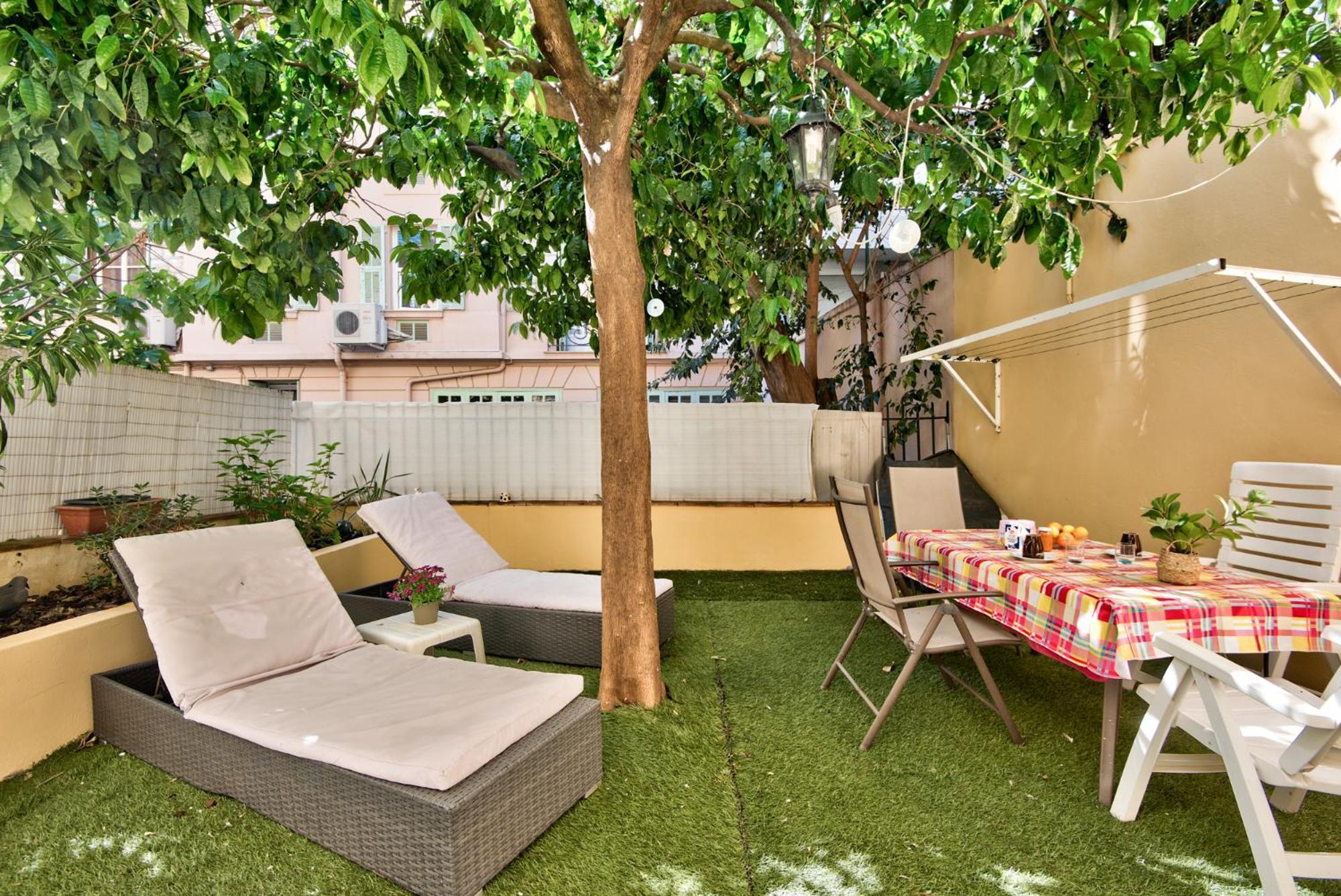 La Palais Osiris Nice Centre Jardin Wifi Clim Parking Luaran gambar